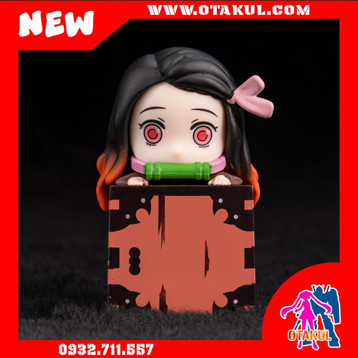 Mô Hình Nhân Vật Figure Zenitsu-Nezuko-Tanjiro - Kimetsu No Yaiba