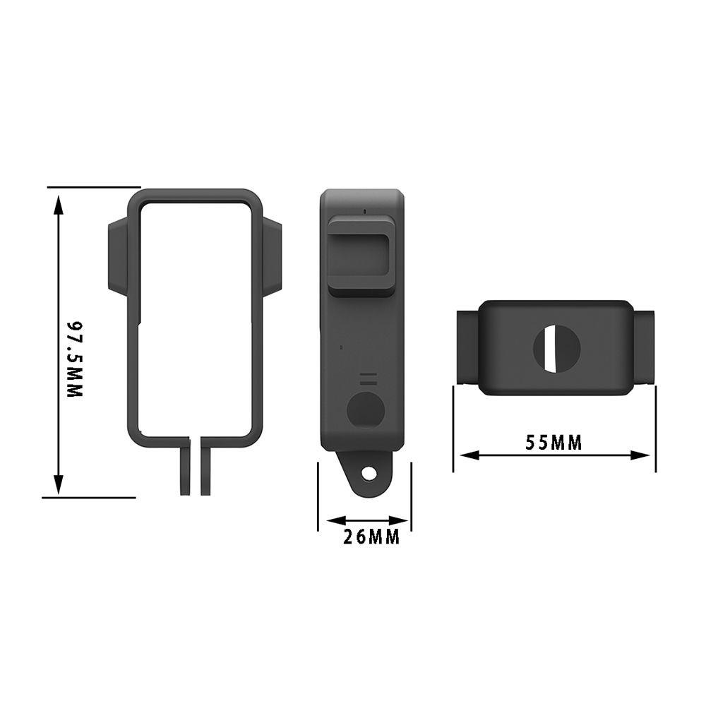 BTLIMER Khung Bảo Vệ Cho DJI Osmo Action 2