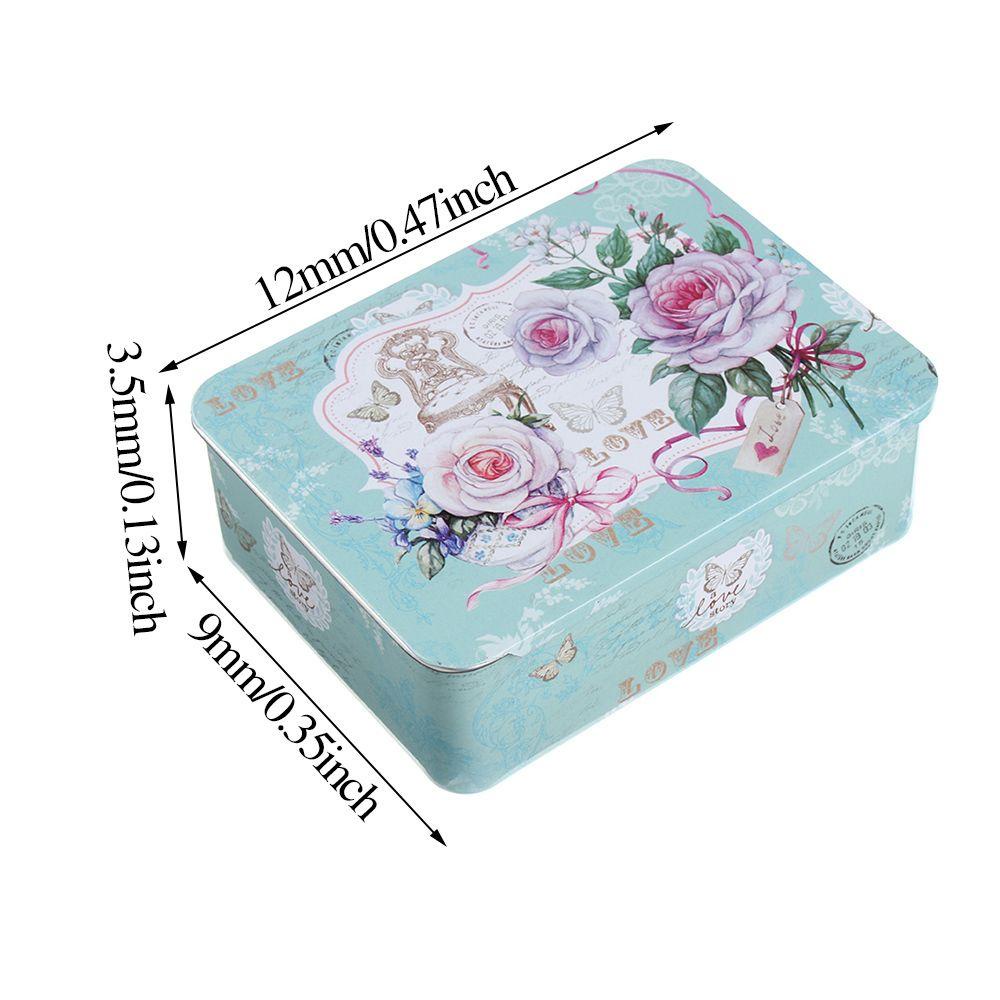 Hộp Đựng Thuốc / Trang Sức Nhỏ Gọn Phong Cách Châu Âu DIY Ốp