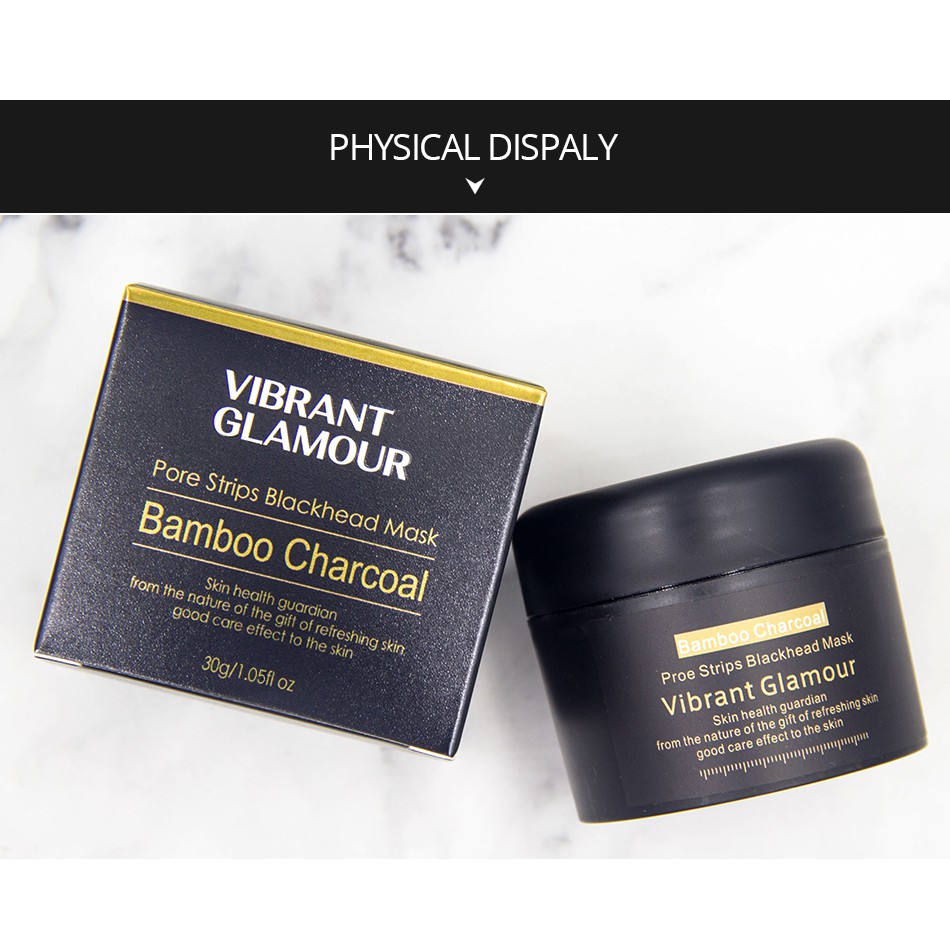 [Chính Hãng 100%] VIBRANT GLAMOUR Gel Lột Mụn Than Tre Bỏ Mụn Đầu Đen Làm Sạch Sâu Se Khít Lỗ Chân Lông Vệ Sinh Da