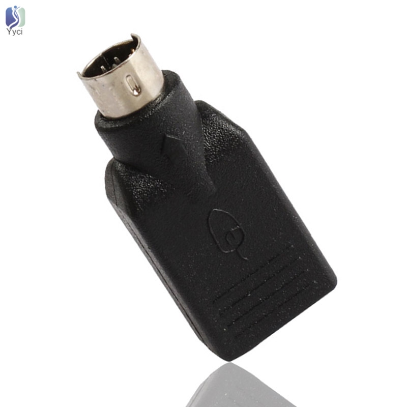 Bộ Chuyển Đổi Usb Sang Ps2 Ps / 2 Cổng Cho Chuột / Bàn Phím / Chuột / Máy Tính Màu Đen