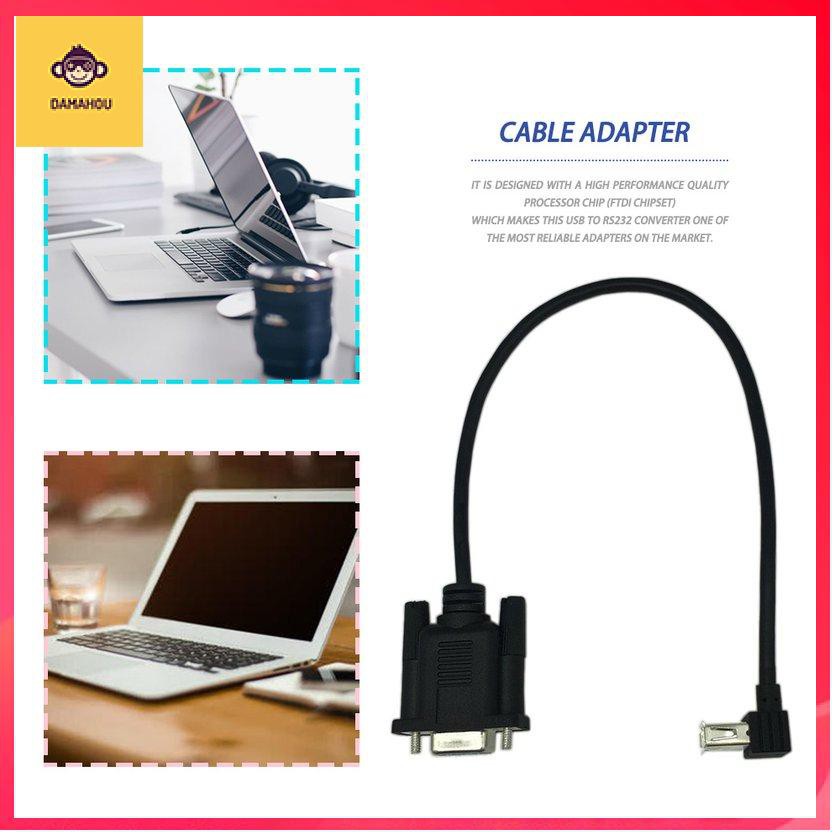 Bộ chuyển đổi cáp nối tiếp USB 2.0 A Female TO RS232 DB9 Female Serial Adapter với FTDI