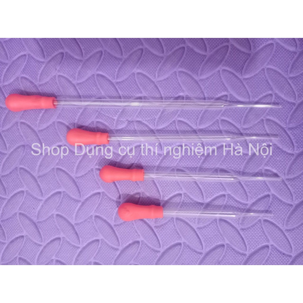 Ống hút thủy tinh KHÔNG chia vạch, nhiều kích thước 10 cm - 12 cm - 15 cm -  20 cm