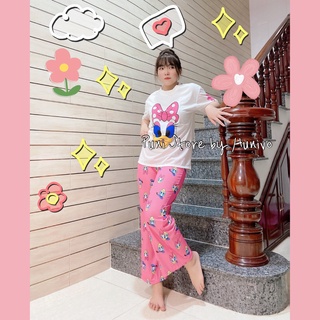BỘ THUN HOẠT HÌNH MẶC NHÀ