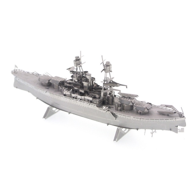 Đồ chơi mô hình lắp ráp 3d kim loại USS Arizona, đồ chơi xếp hình