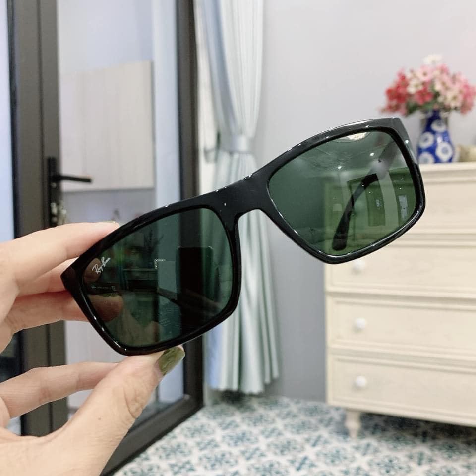 Kính mát Rayban Rb4228 601/71 cho nam, gọng nhựa, mắt vuông ⚜️Hàng Authentic⚜️