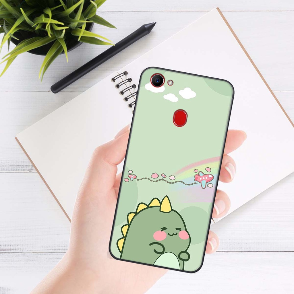 Ốp lưng Oppo F5 / F7 in hình khủng long , gấu nâu xinh xắn, siêu cute  mà còn vô cùng RẺ -ĐẸP