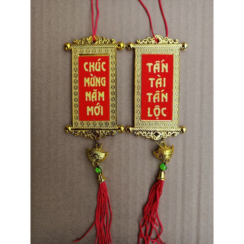combo 10cái Khánh liễng, dây treo trang trí cây mai đào tết
