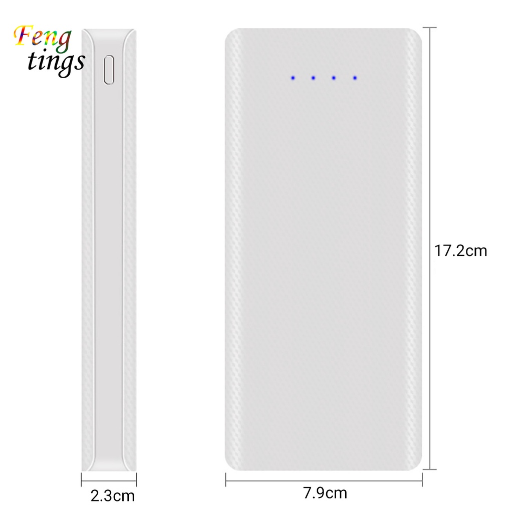 Vỏ hộp sạc dự phòng hai đầu ra 8x18650 cho điện thoại thông minh