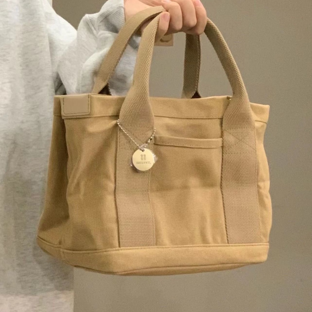 Túi Vải Canvas Đựng Cơm Trưa Xinh Xắn Cho Nữ