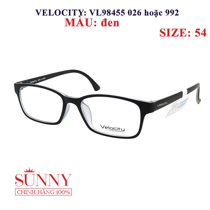 VL98455 - gọng kính Velocity chính hãng, bảo hành toàn quốc