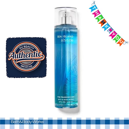 Sea Island Shore - Xịt thơm toàn thân body mist Bath & Body Works - Mùi mát