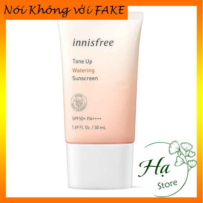 ✔️FREESHIP✔️ Kem chống nắng Innisfree - Tone Up - Watering  Cực tốt  Dành cho da khô,thường,nhạy cảm