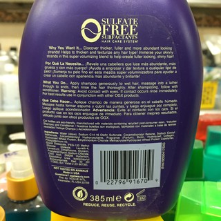 Dầu gội Biotin & Collagen Thick & Full 385ml