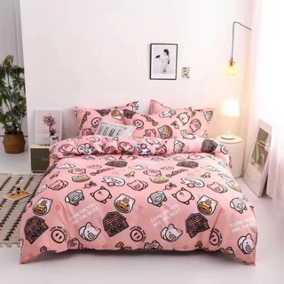 Trọn bộ chăn ga gối hè trần bông