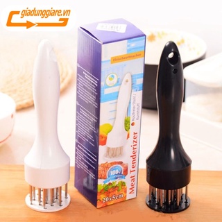 Dụng cụ châm bì châm thịt làm mềm thịt Bít tết (Giao mầu ngẫu nhiên Đen hoặc Trắng)