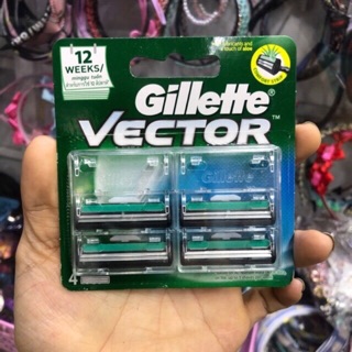 Hộp 4 Lưỡi dao cạo Gillette Vector