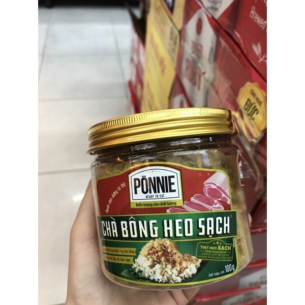 Ponnie Chà bông thịt heo 100g