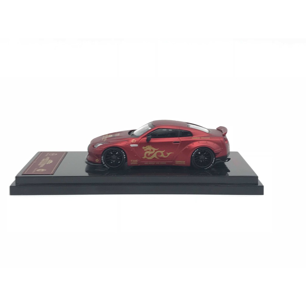 Xe Mô Hình Nissan GTR R35 Chinese Dragon 1:64 Time Model ( Đỏ )