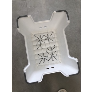 Ghế nhựa chống trơn trượt Blomen IKEA - Trắng