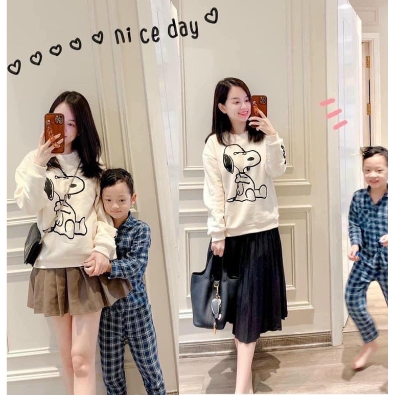 [FREESHIP - HÀNG LOẠI 1] ÁO NỈ DARA SNOOBY SIÊU XINH | BigBuy360 - bigbuy360.vn