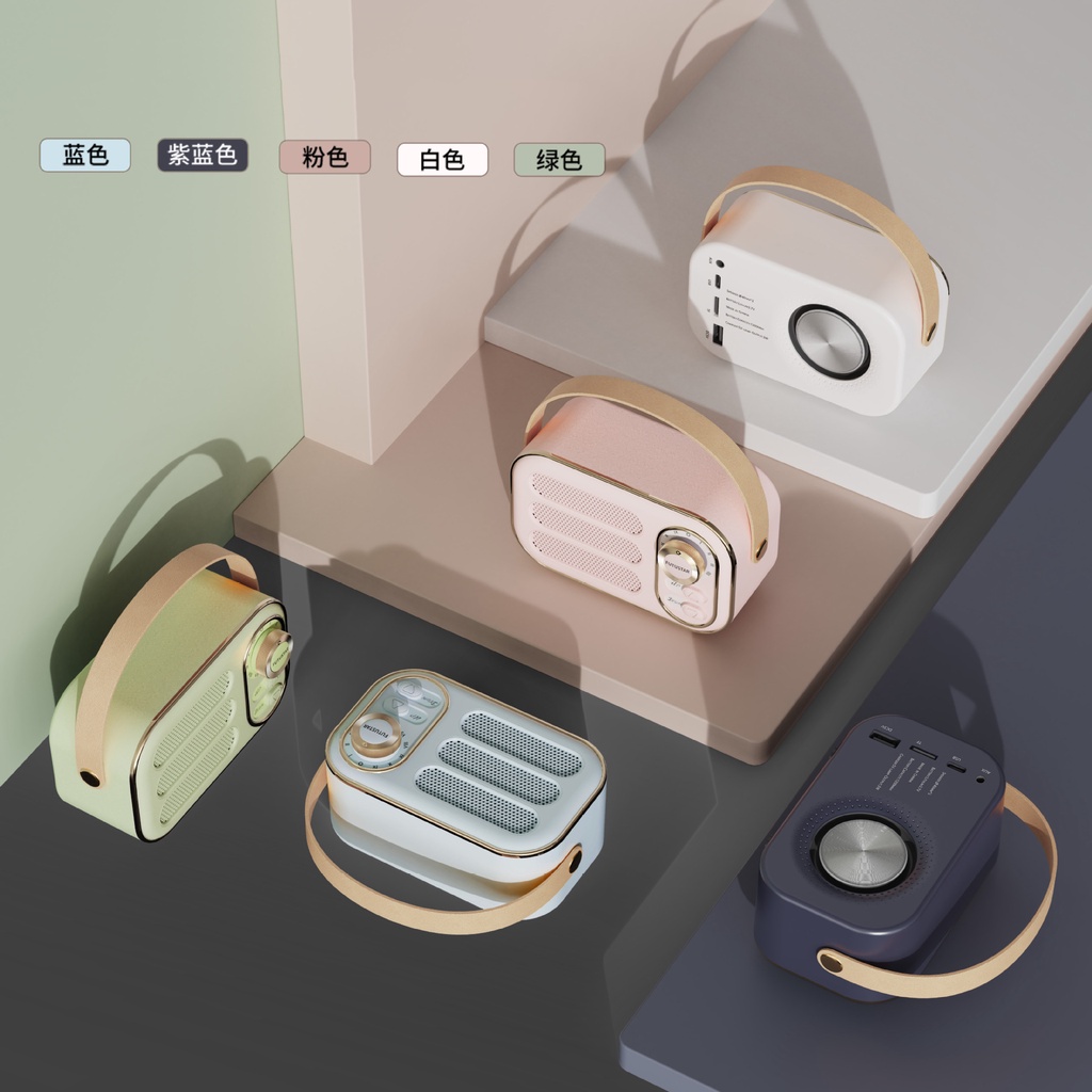 Loa Bluetooth BTL03 Decor Phong Cách Dễ Thương - Beetech