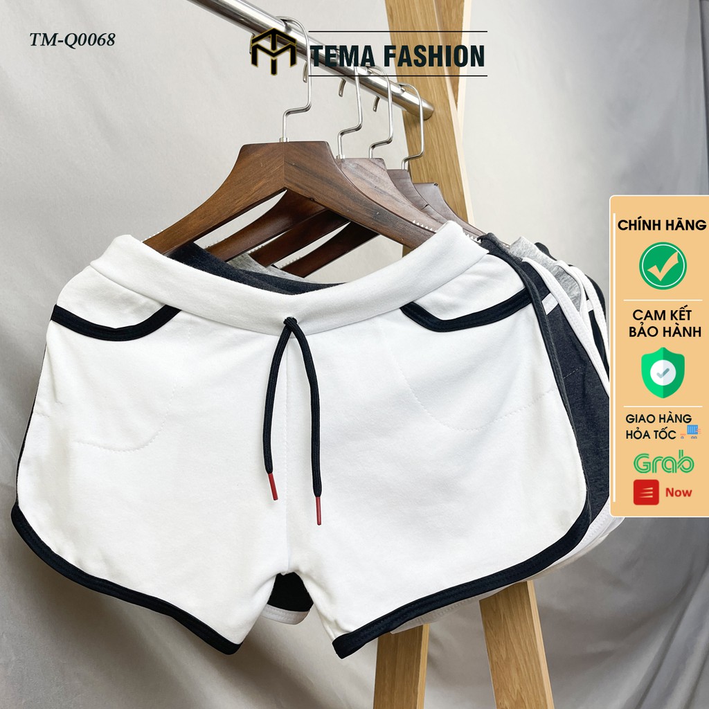 Quần đùi nữ MIA 1992 cao cấp - Quần short nữ basic thể thao kẻ viền bắt mắt chất Umi siêu thoáng mát