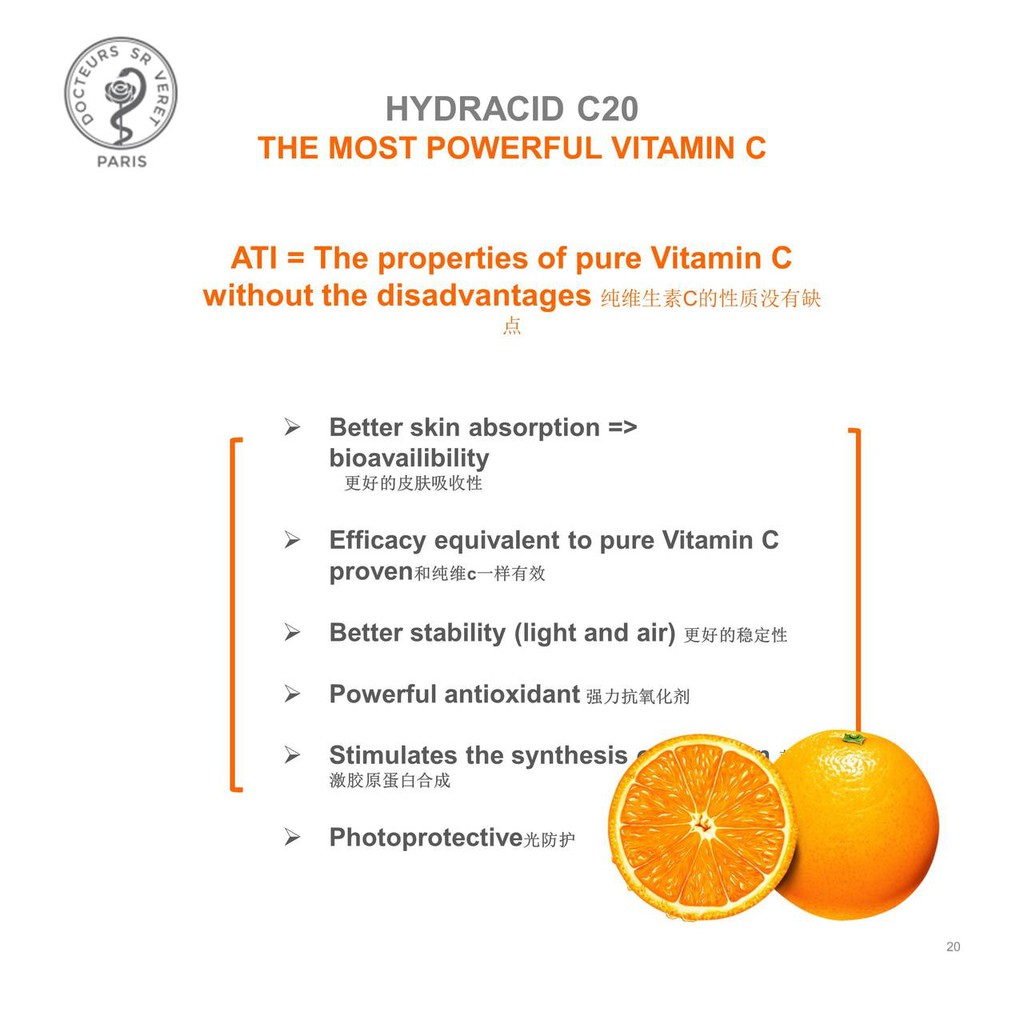 Kem Dưỡng Chống Nhăn Và Làm Sáng Da SVR Hydracid C20 30ml