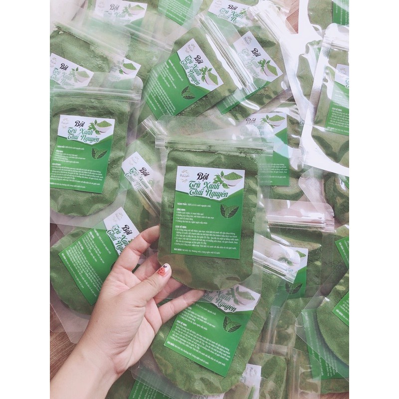 Sale mạnh bột trà xanh KL 50g