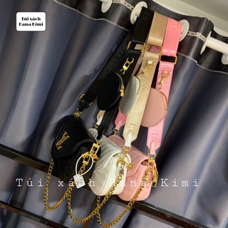 Túi đeo chéo kẹp nách nữ NEW WAVE MULTI-POCHETTE