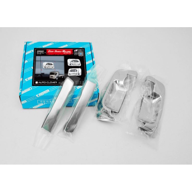 Ốp Trang Trí Tay Mở Cửa Ngoài EX8 Mạ Xi Inox - HÀNG CAM KẾT CHÍNH HÃNG TỪ KOREA AUTOCLOVER