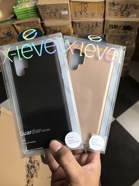 Ốp lưng dẻo X-level màu Samsung Note 10 Plus chính hãng