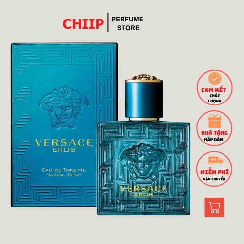 Nước hoa Nam Versace Eros Men 100ml - Dầu Thơm Versace Eros Men Nam Tính.Cuốn Hút