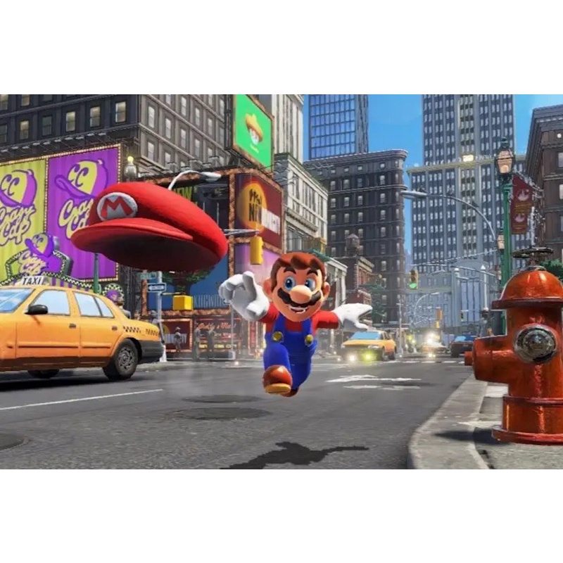 Đĩa game nintendo switch : super mario odyssey - new seal