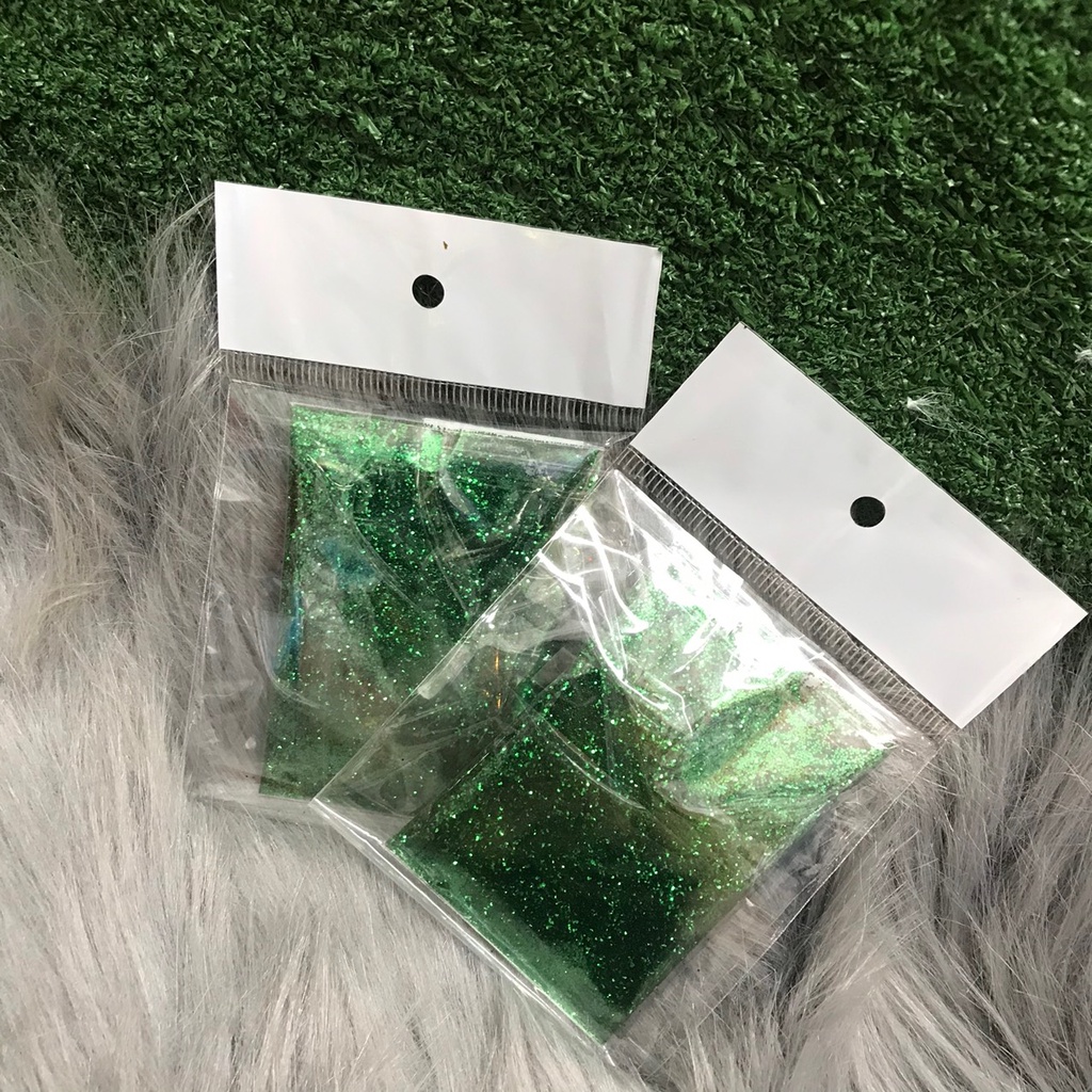 Nhũ kim tuyến bỏ bóng trong suốt túi 20g loại nhuyễn