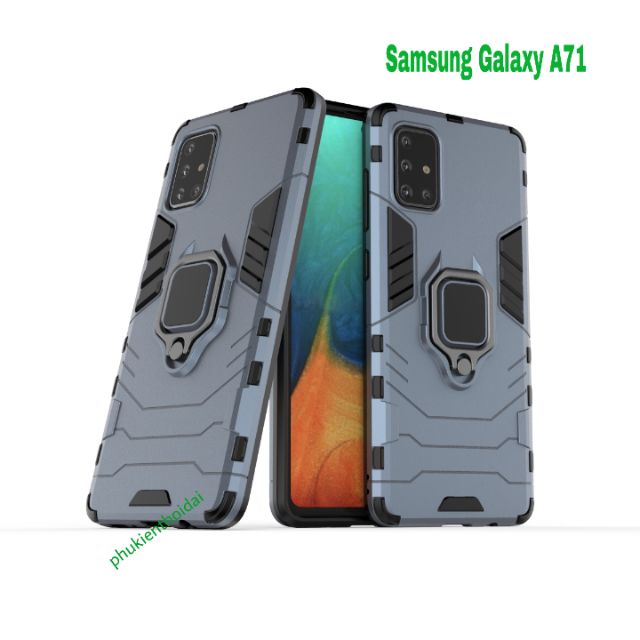Ốp lưng Samsung A71 / A72 / A72 5G / A73 5G chống sốc Iron Man Iring siêu bền giá đỡ xem phim bảo vệ toàn diện