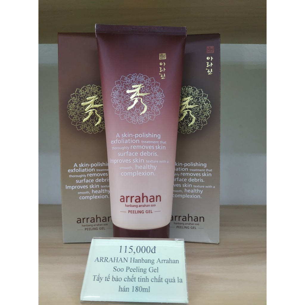 Gel Tẩy Tế Bào Da Chết Chiết Xuất Từ Quả La Hán - Hanbang Arrahan Soo Peeling Gel