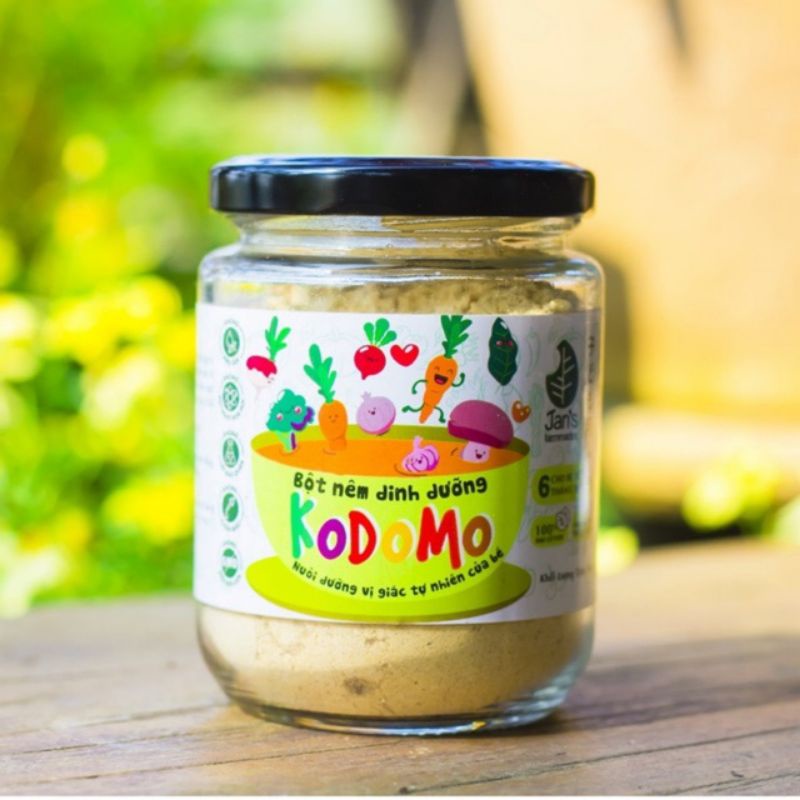 Hạt Nêm Rau Củ Kodomo Jan's 90g Cho Bé Ăn Dặm