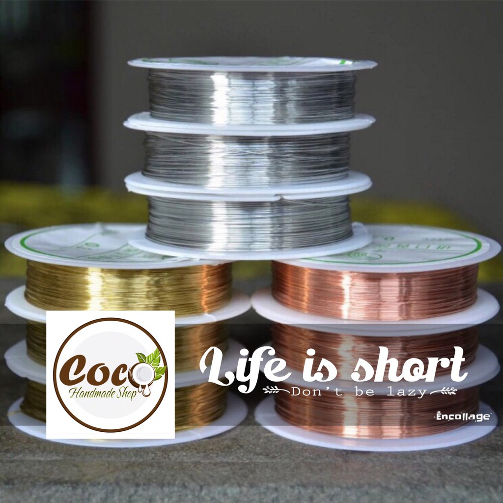 Dây kẽm làm Handmade.