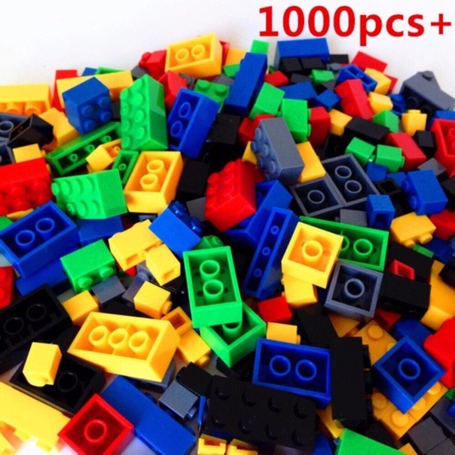 Bộ ghép hình Lego 1000 chi tiết thỏa sức cho bé sáng tạo