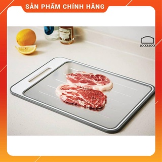Thớt rã đông 2 mặt kháng khuẩn Lock&lock CSC411 #giadungnhaViet88