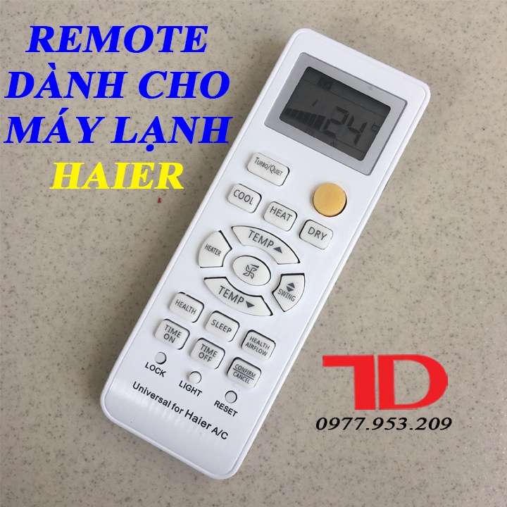 Remote Máy Lạnh, Điều Khiển Dành Cho Máy Lạnh Haier