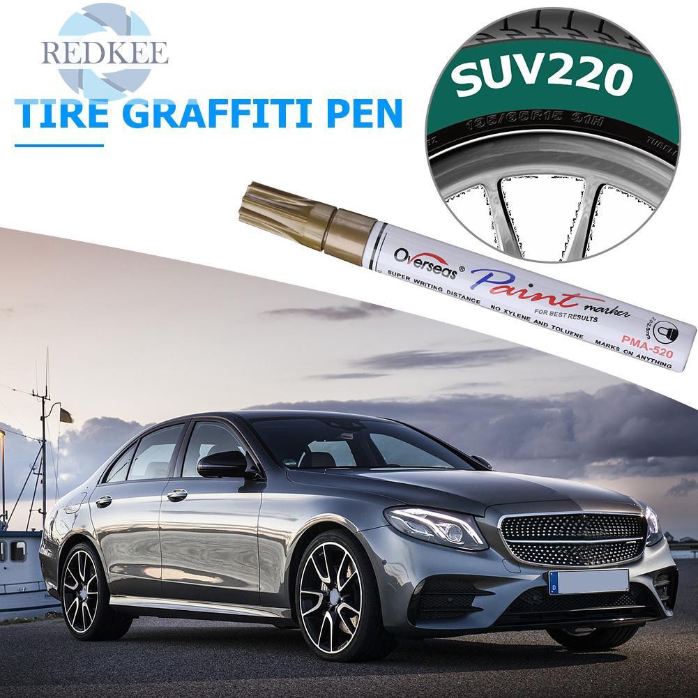 Bút lông dầu chống nước trang trí lốp xe hơi