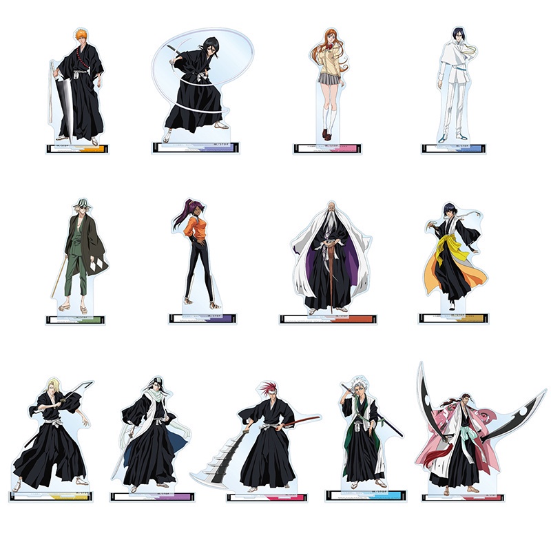 Giá đỡ mô hình nhân vật anime Songping Bleach Kurosaki Ichigo Rukia Kuchiki bằng acrylic độc đáo
