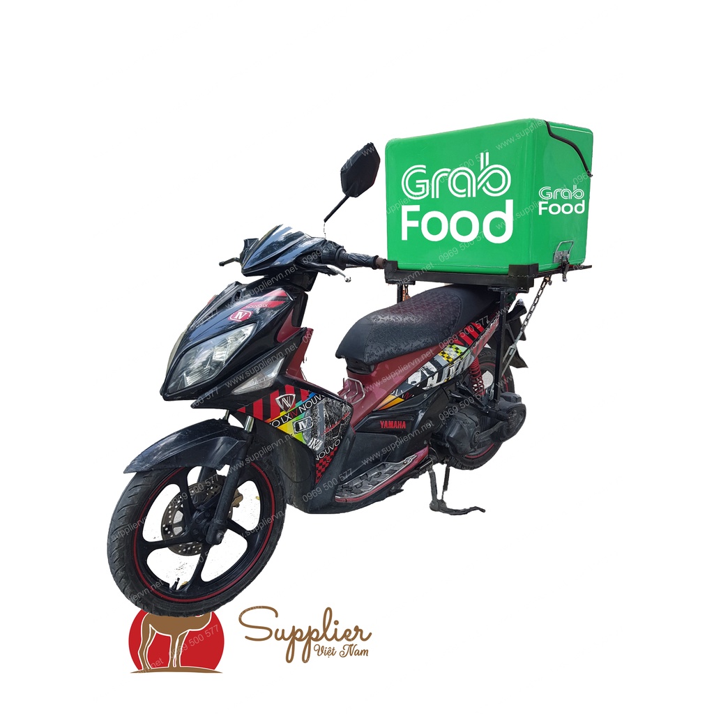 Thùng composite chở hàng giao nhận bằng xe máy 💖FREESHIP💖 kích thước 66x52x47CM MSP: TCH010