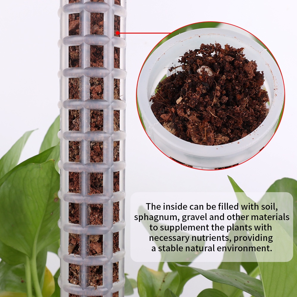 Khung Hỗ Trợ Trồng Cây Dây Leo Bằng Nhựa Thiết Kế Rỗng Có Thể Xếp Chồng Lên Nhau