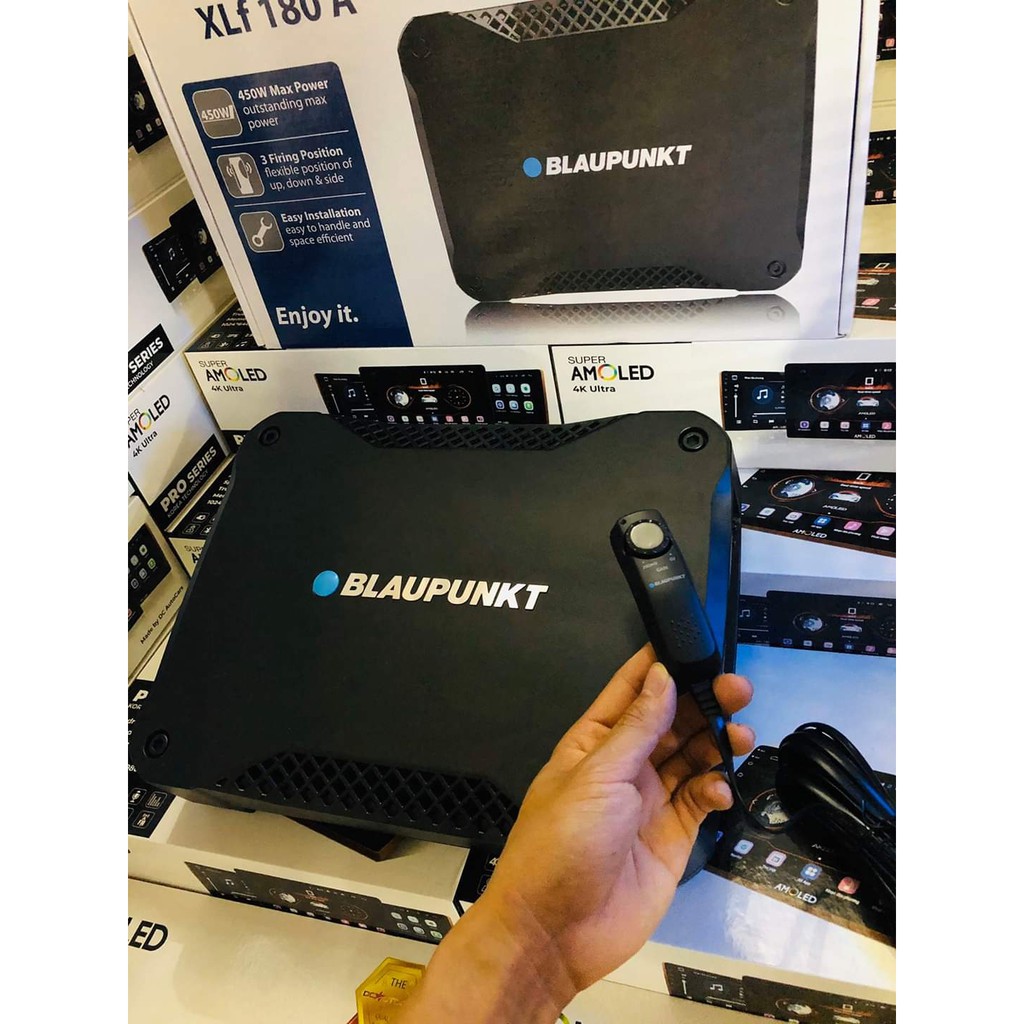 Loa sub gầm ghế ô tô Blaupunkt XLF 180A bảo hành 12 tTháng