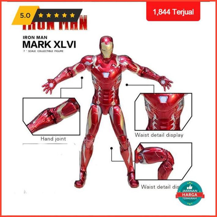 Mô Hình Nhân Vật Iron Man Mark 46