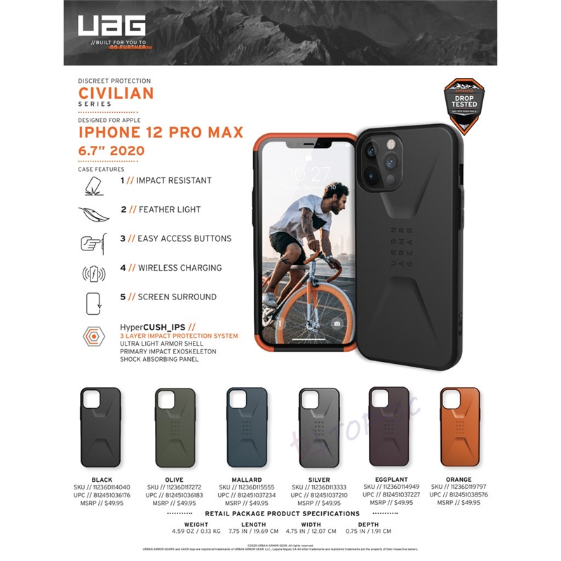 Ốp điện thoại chống sốc thời trang cho IPHONE 12/ 12 PRO MAX | BigBuy360 - bigbuy360.vn