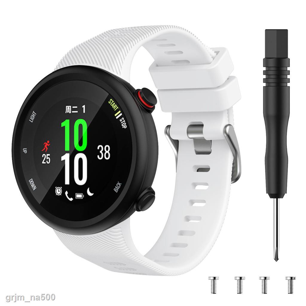 xịn Dây đeo tay bằng silicone thay thế cho Garmin Forerunner 45s/ Forerunner 45